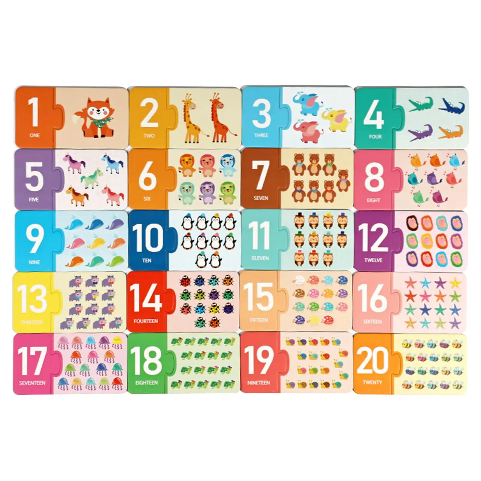 Toddler Cards Matching Toy Kids Letters Learning Matching Cards Parent-Child Interactive Early Learning Toy For Children 1.5–6