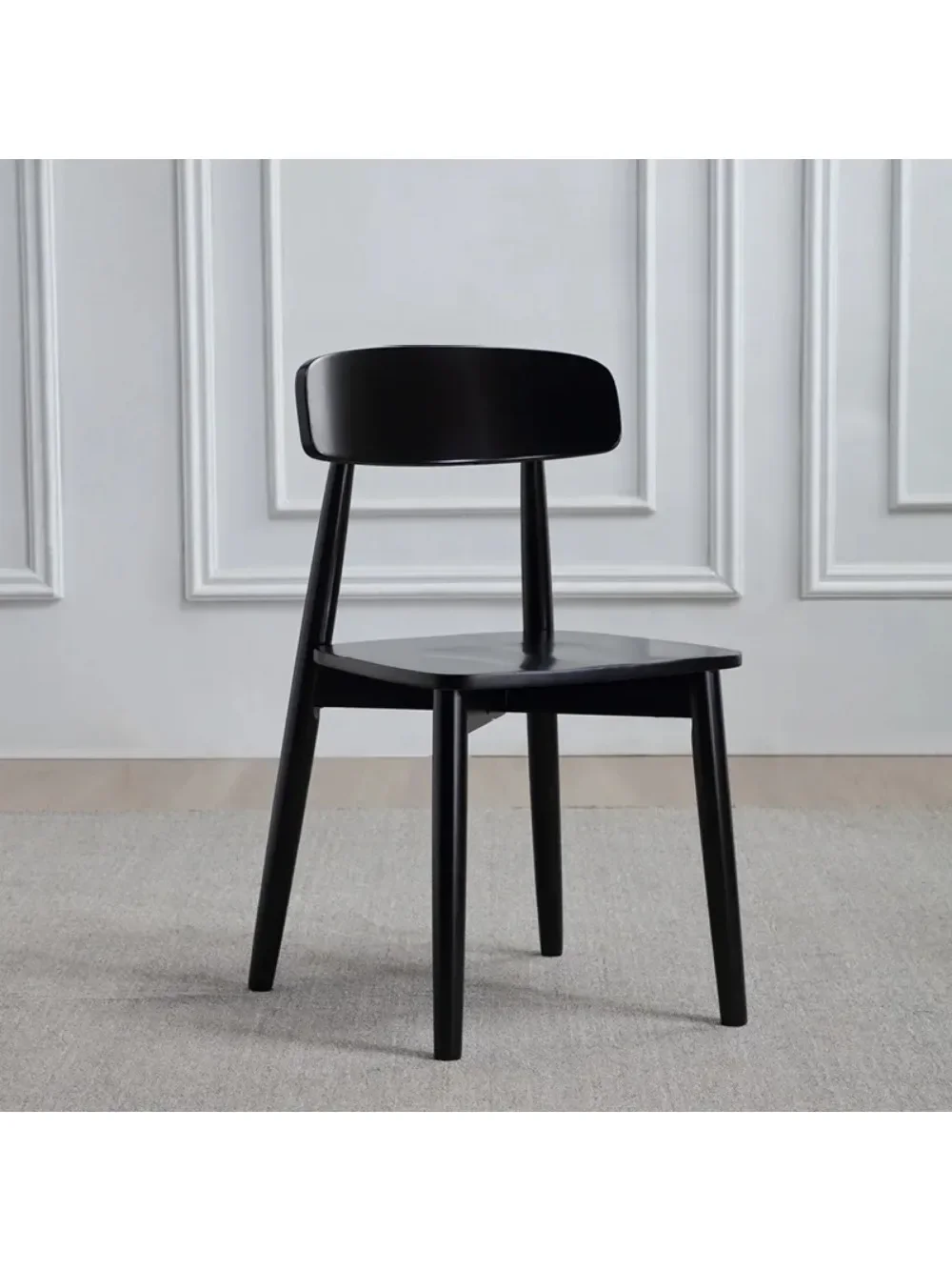 #Modern Italian Style Steel Dining Chair with Soft Upholstery & Armrests