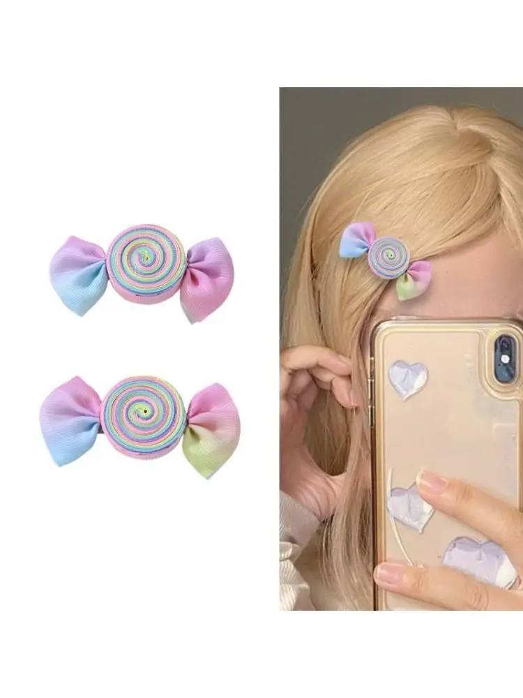 31BB 2 Pieces Hair Clip for Girls with Cartoon Animal and Dessert Patterns Hair Accesories for Gifting Occasion