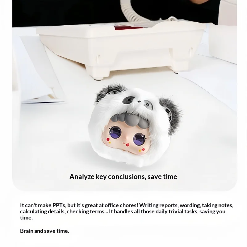 100 % echtes AI-Intelligentes Spielzeug, Übersee-Edition, Sprachgespräch, WLAN-Interaktion, emotionale Begleiter, Puppentasche, Anhänger, Spielzeug