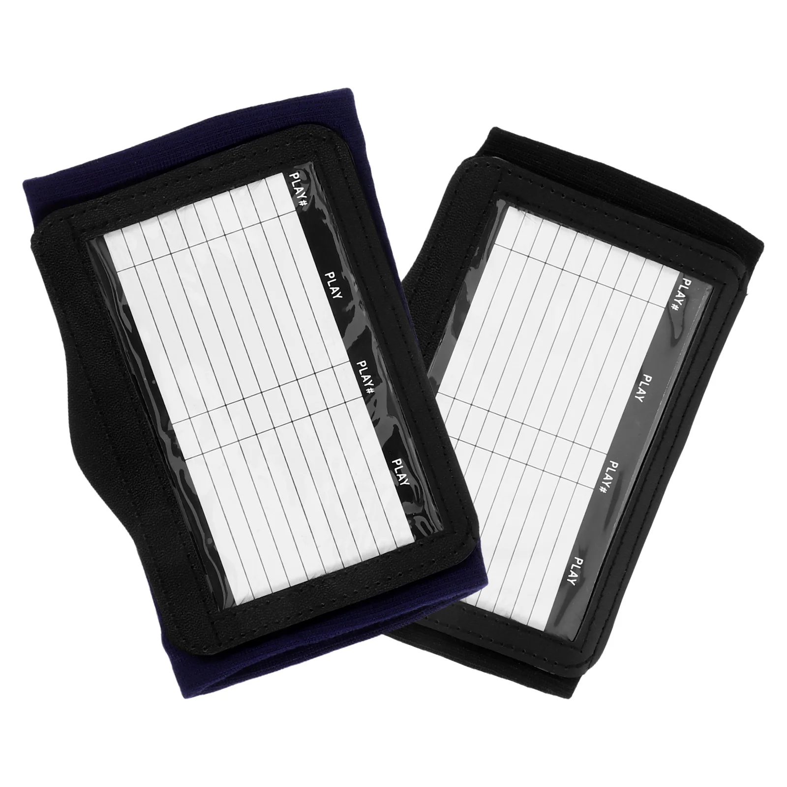 

2Pcs Tactical Wristband Premium Football Playbook Wristband for Youth Quarterback Touch Football Sports Arm Band Training