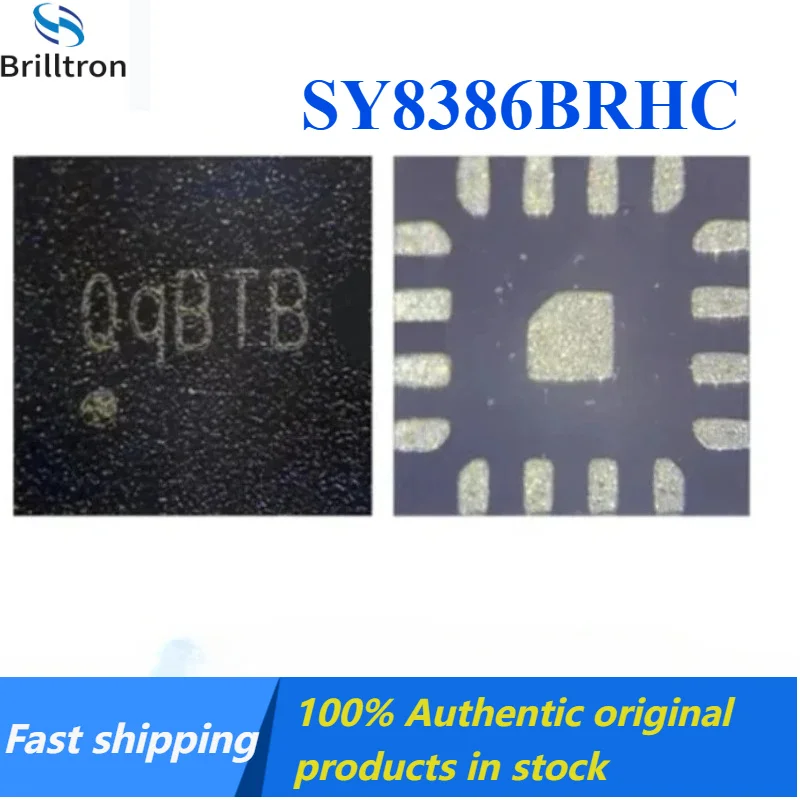 (10/50pcs) SY8386BRHC Silkscreen QqBTB QFN-16 Switching Voltage Regulator IC Chip In Stock New Shipped Fast Bestselling