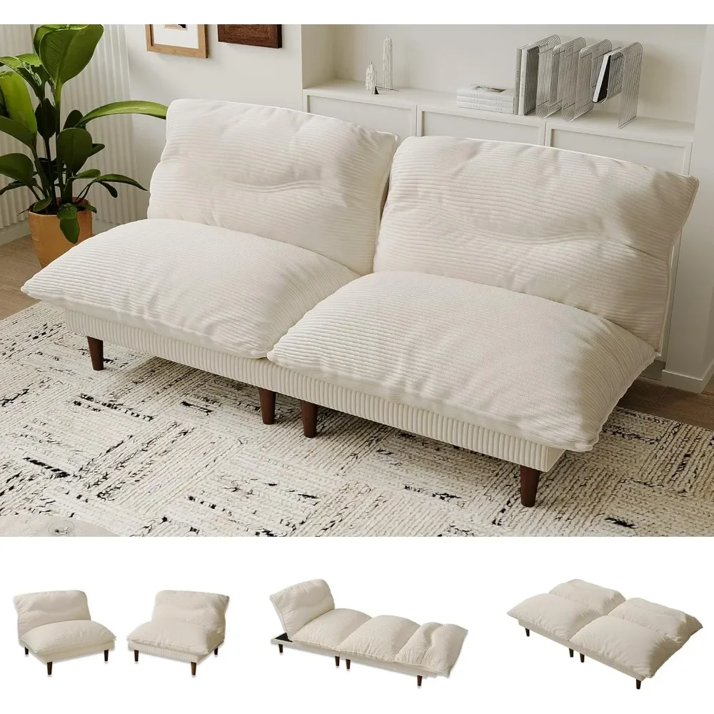 Futon Sofa Bed 4 In…