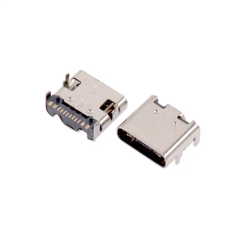 5 Stück Typ-C Buchsenadapter USB 16P 4-Pin-Schnittstelle Schnellladung 3.1 – Detail 2