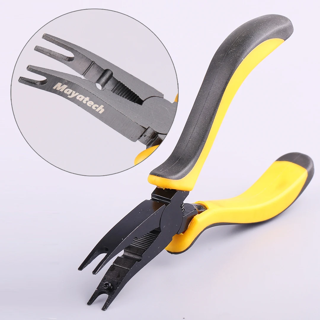 

Mayatech Ball Head Pliers Multifunctional Disassembly Pliers Flat Mouth 450 Model Airplane Unmanned Maintenance Parts Tool