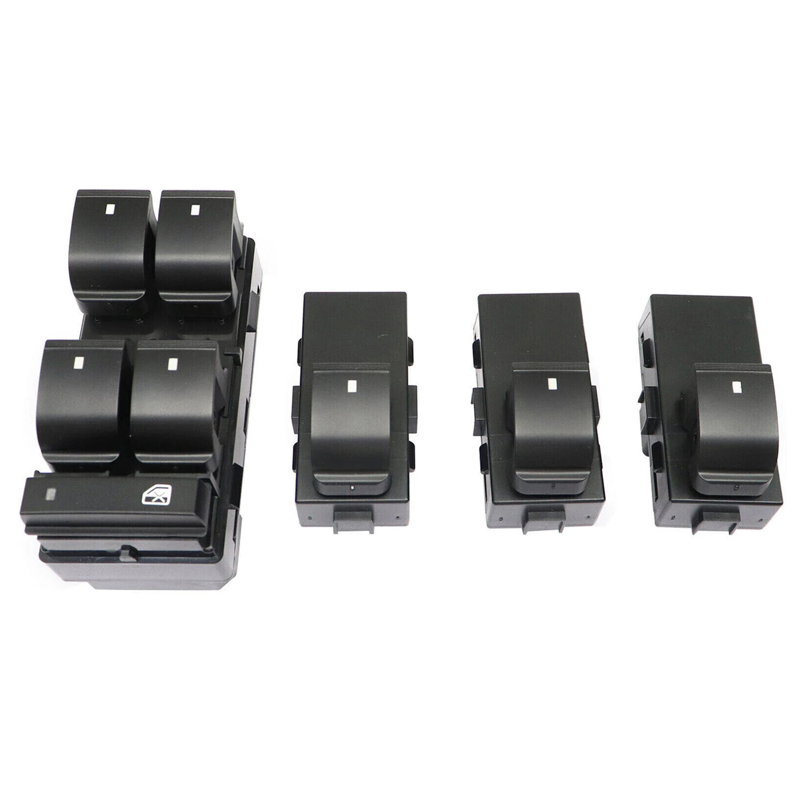 4pcs Window Switch for Chevy Silverado GMC Sierra 1500 2500HD 3500HD 2007-2013 OE15873293