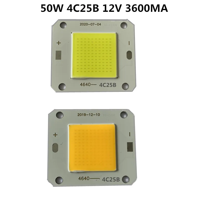 20PCS LED COB Flip Chip Hight Power Blubs Full Power 4640 10W 20W 30W 50W 70W 2B50C 12B10C 2B25C 12V 30V  For Blubs Street lamp