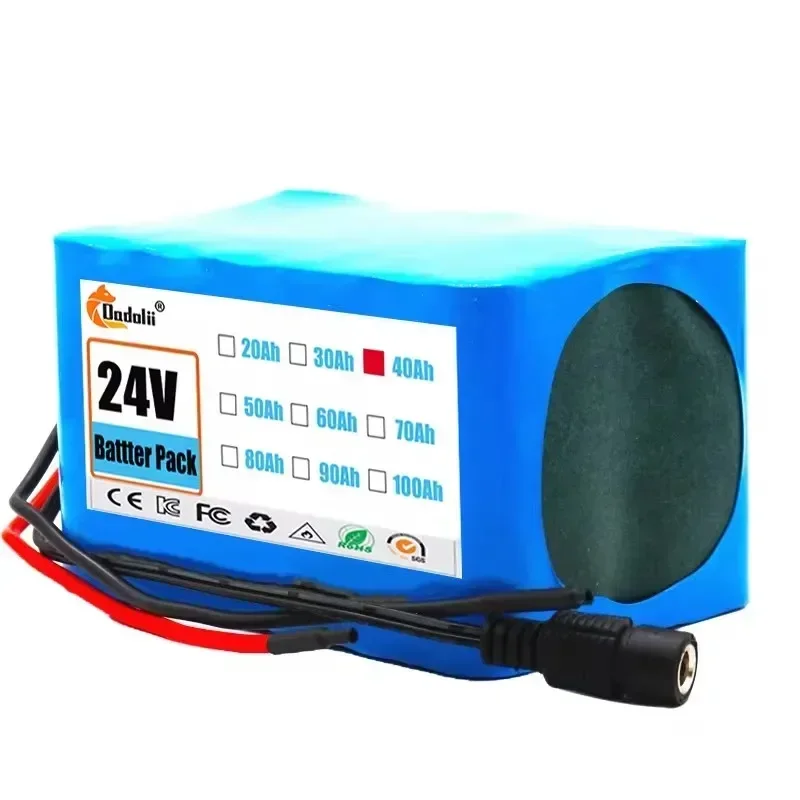 6s4p 24V 40Ah 18650 Battery Lithium Battery 25.2v 40000mAh Moped /Electric/Li Ion Battery Pack