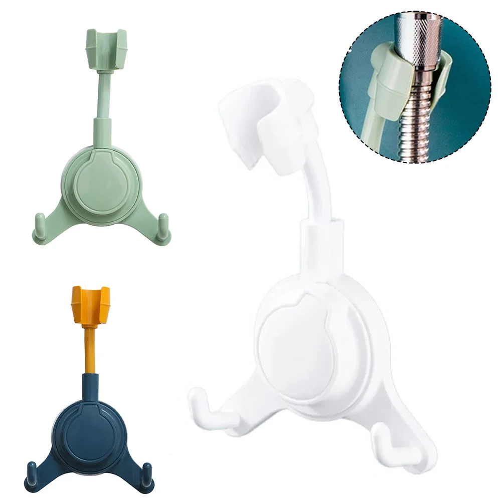 Support de pomme de douche mural à ventouse réglable