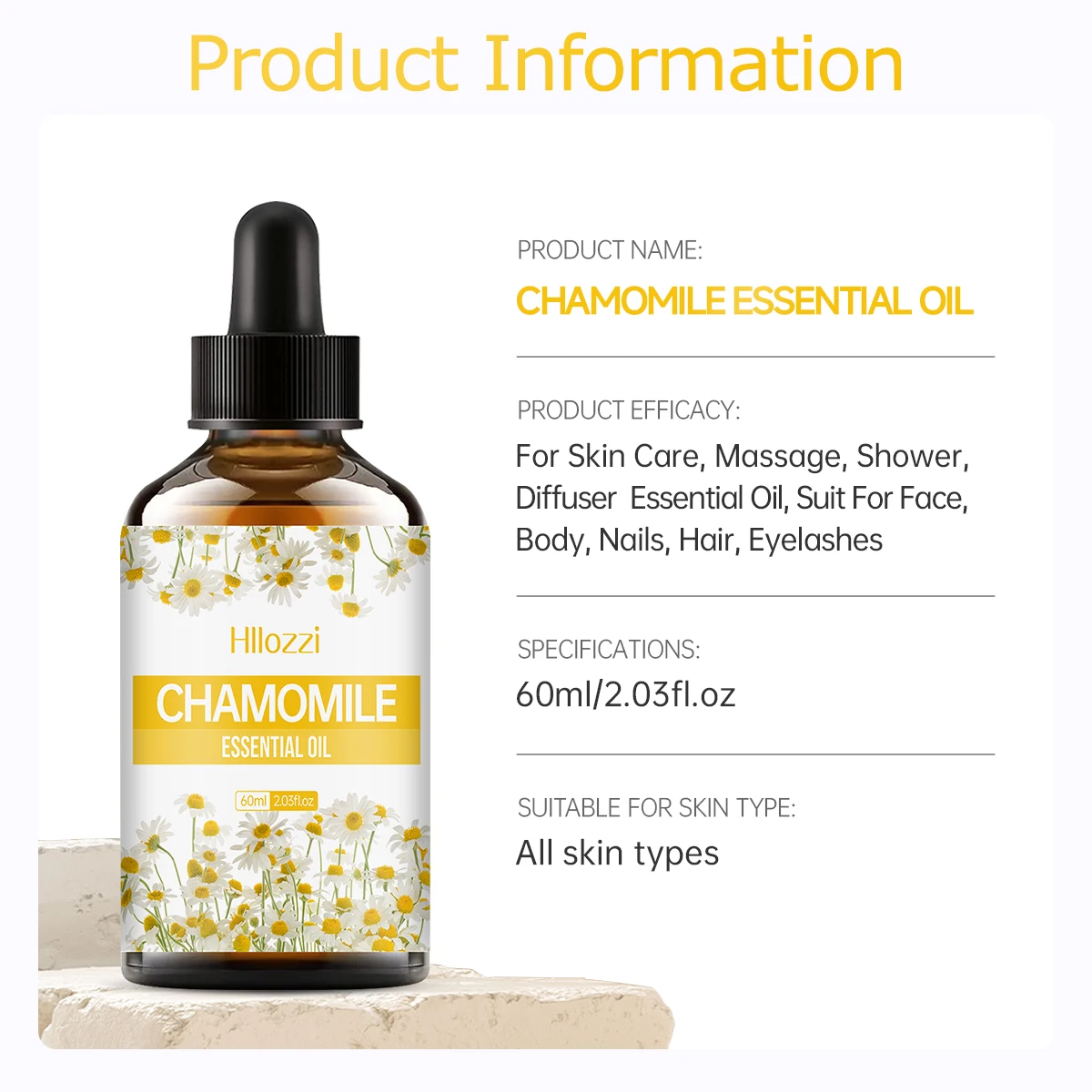 100 مللي زيت البابونج العطري النقي زيت طبيعي نباتي زيت طبيعي متعدد الوظائف آلة الروائح الزيوت العطرية