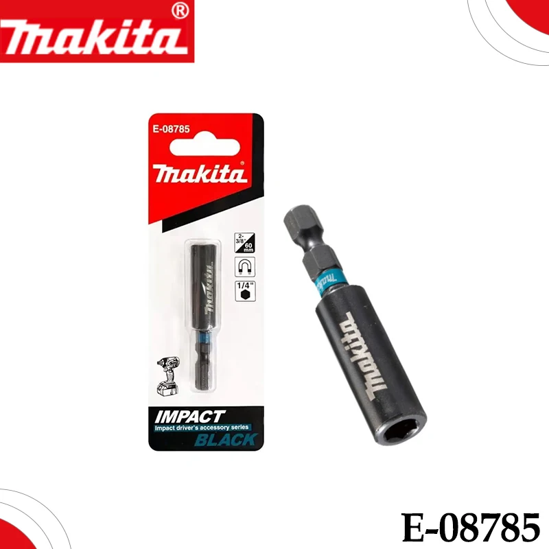 Makita E-08785 Impact Black Magnetic Bit Holder, 1/4