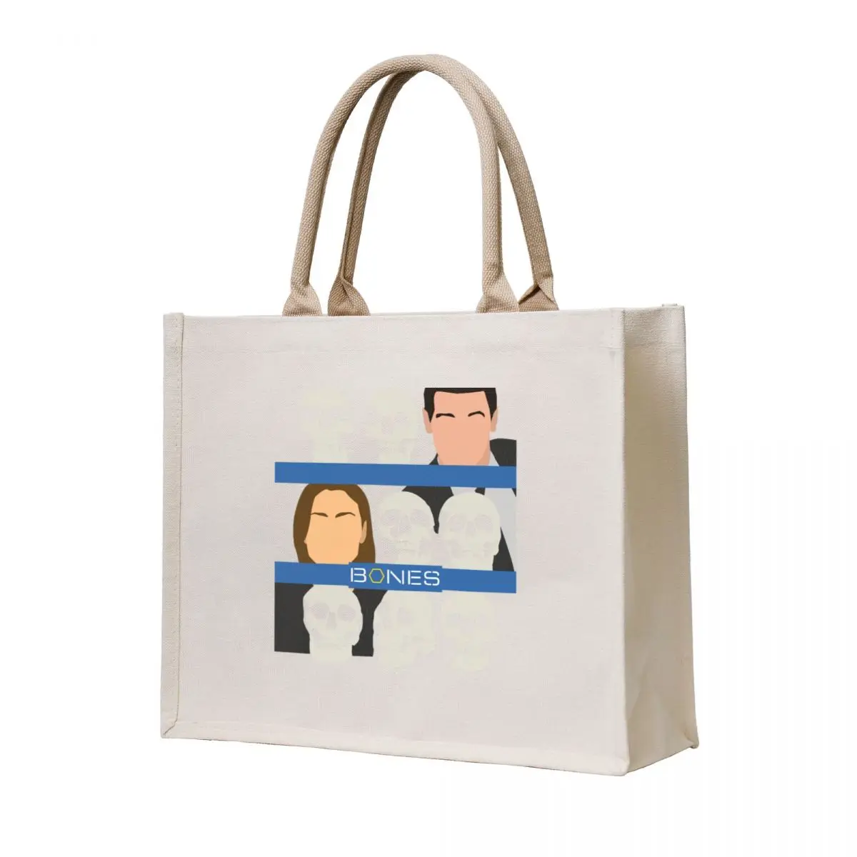 

Bones Booth Tote Bag large size bags tote bags cloth bags personalized tote