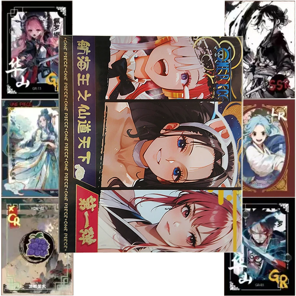 One Piece Collection Cards Fans' Favorite Popular Fantasy Hot Blooded Battle Anime Handsome Characters Rare Cards Desktop Toys