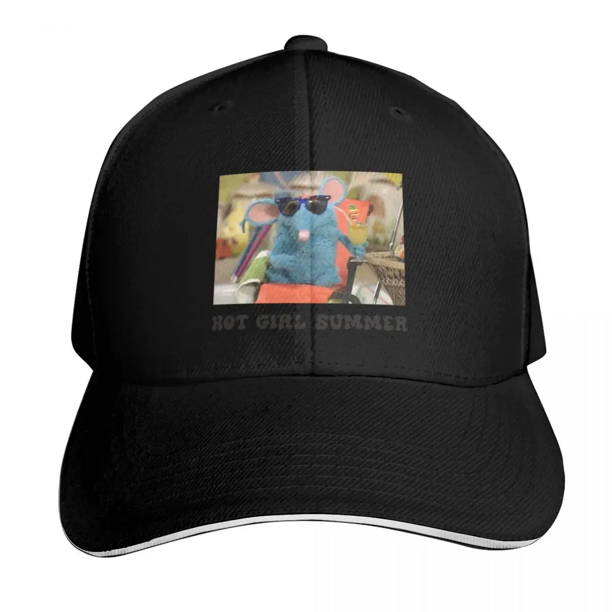 Hot mouse summer Baseball Cap Adjustable Buckle Closure Moisture Wicking Quick Dry Curved Brim Classic Fit