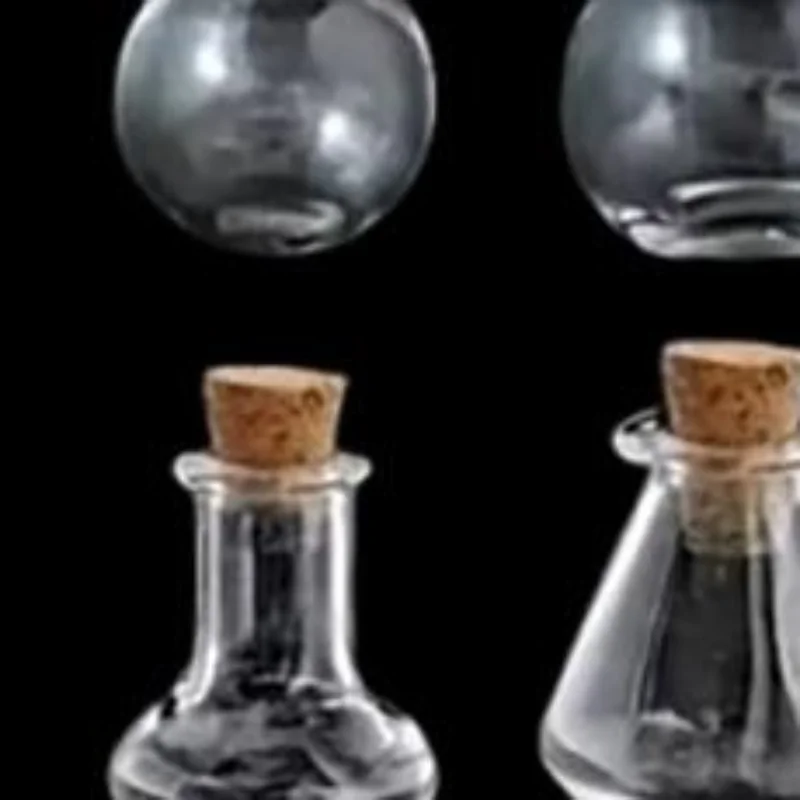 10/20/50Pcs Drifting Wish And Mini Magic Bottle DIY Dollhouse Decorative Model Festival Decor Accessories With Stopper