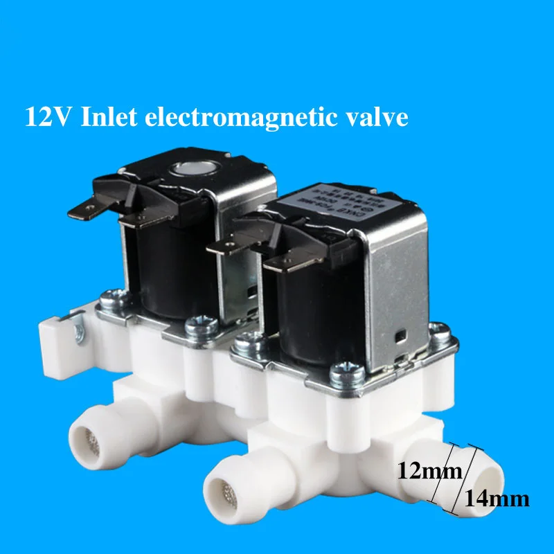 

DC12V Solenoid Valve Two In One Out Conjoined Valve For Water Dispenser Of Pipeline Machine High Temperature Resistance