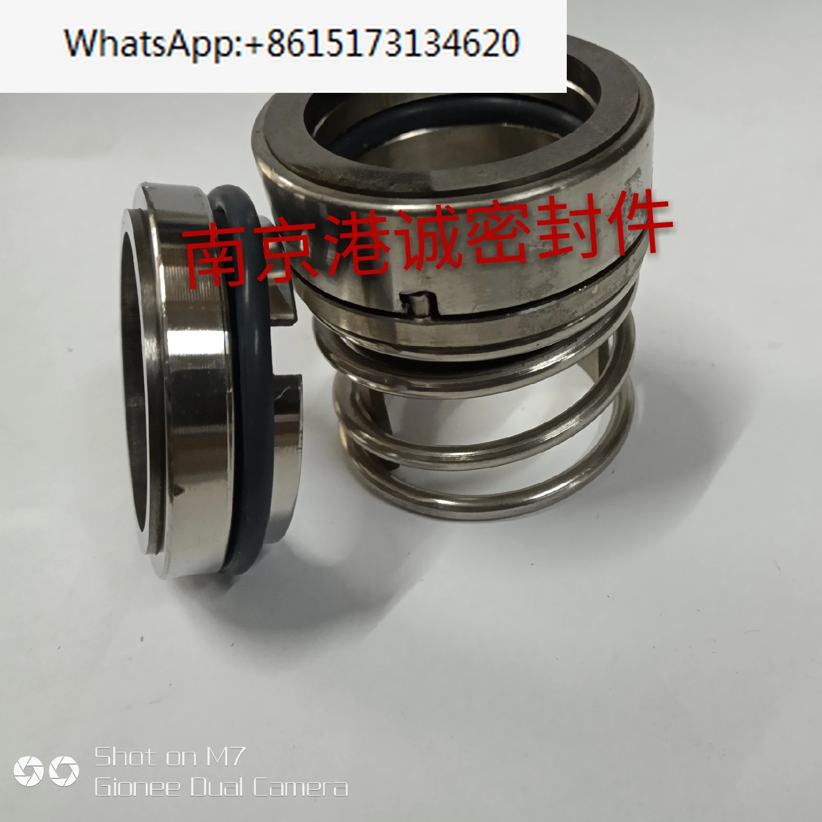 

Stainless steel alloy mechanical seal KL35 Shandong double wheel water pump