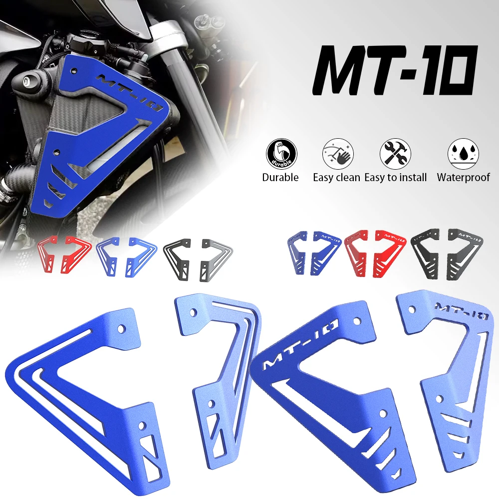 

MT-10 MT10 MT mt10 Motorcycle 2018 2019 2020 2021 FOR YAMAHA FZ-10 FZ10 2017 Side Radiator Grille Cover Guard Protector FZ MT 10