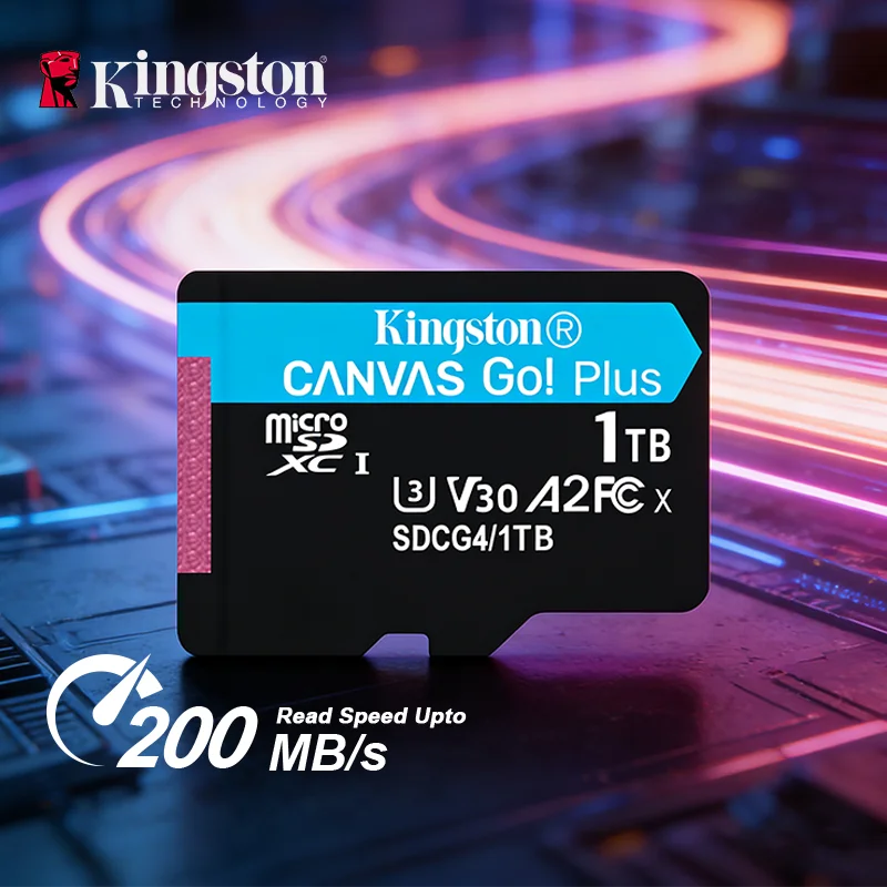 Tarjeta microSD Kingston Canvas Go Plus