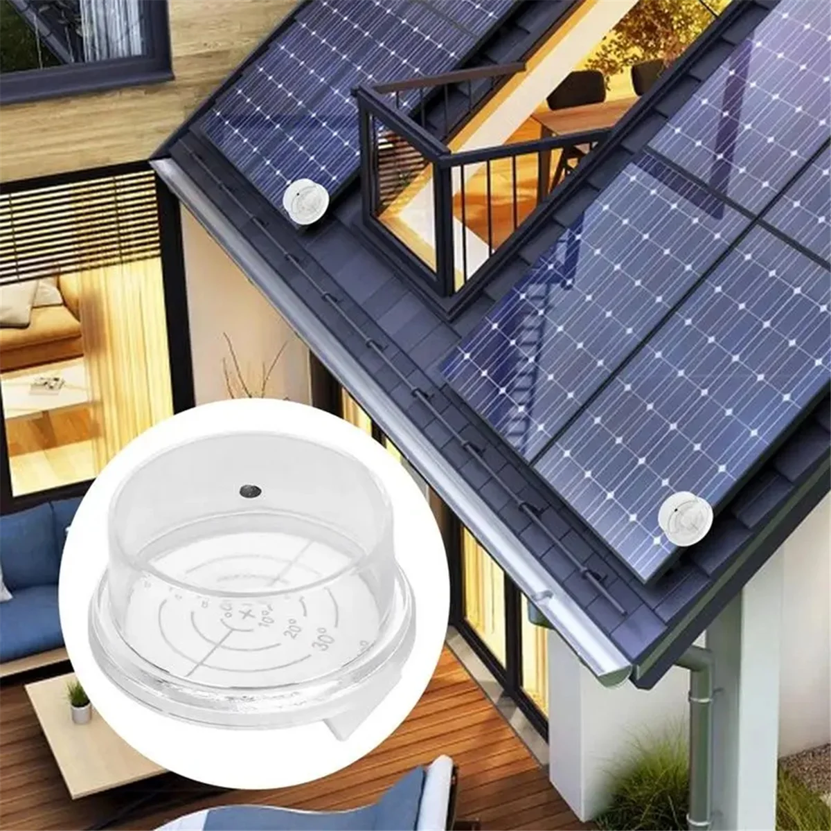 Solar Tracker for Solar Panel Water-Resistant Solar Angle Adjust Meter Sun Angle Finder Guide Multipurpose Solar Panel