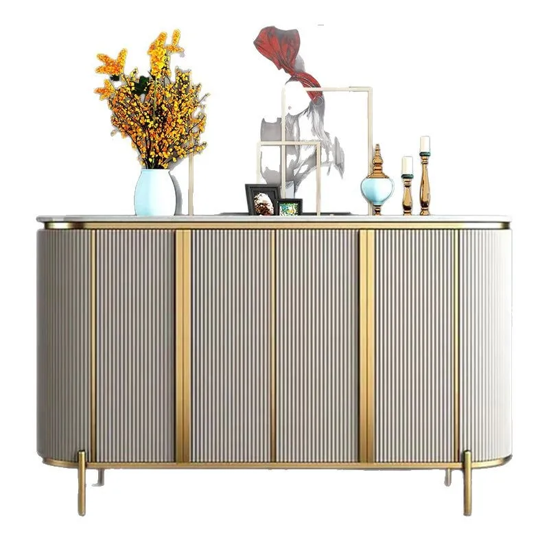 Dining side cabinet new locker Italian style living room minimalist bedside storage bucket cabinet Foshan source factory direct