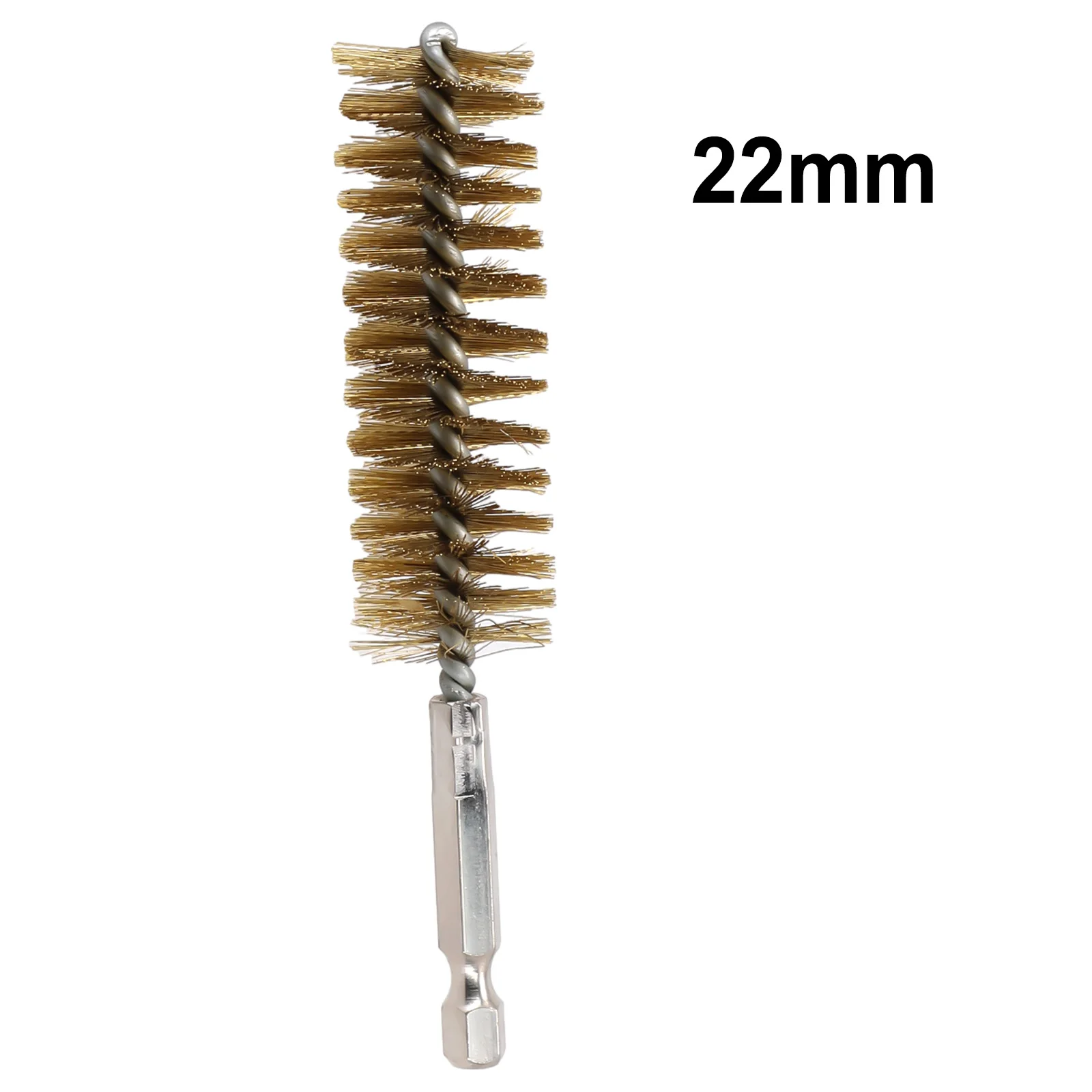 9mm-25mm Brass Wire Tube Machinery Cleaning Brush Rust Cleaner Polishing Tool For Automotive Manufacturing Processing Industry