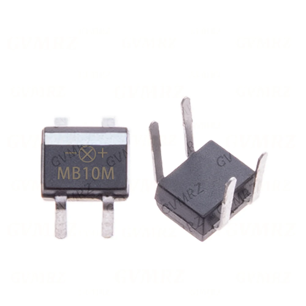 10/20/100pcs MB6M MB10M MB6 DB104 DB107 DB207 MB6M MB10M MB6 MB10 DIP 0.5A 600V Single Phases Diode Rectifier Bridge