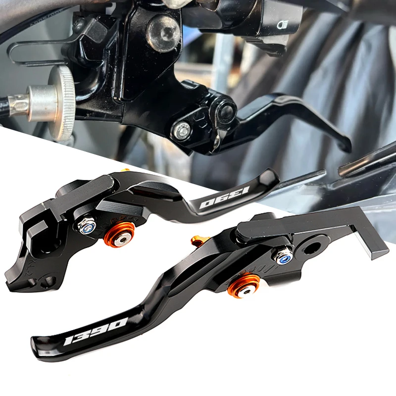 2025 New Brake Clutch Lever Motorcycle CNC Adjustable Brake Clutch Levers For 1390 SuperDuke R 1390 Super DUKE R EVO Accessories