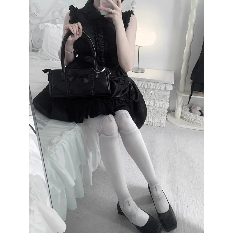 Sky01 Japanese Joint Doll Lolita Socks Women's Summer and Autumn Beauty Socks Sweet Velvet Printed Pantyhose Lolita 120dSd01$