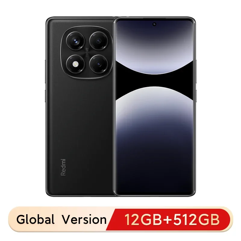 Global Version Xiaomi Redmi Note 14 Pro 4G Smartphone 256GB 512GB MediaTek Helio G100-Ultra 200MP AI Camera 45W Turbo Charging