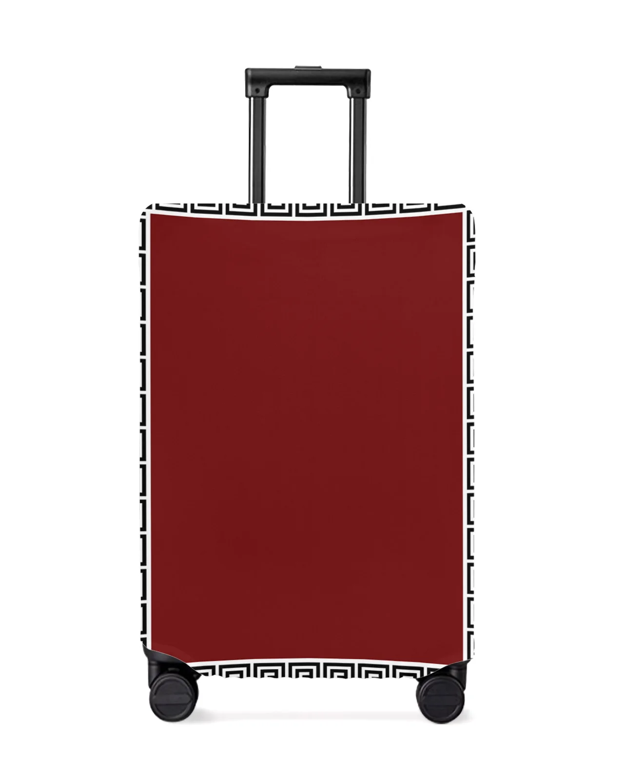 red-geometric-greek-geometric-luggage-cover-stretch-suitcase-protector-baggage-dust-cover-for-18-32-inch-travel-suitcase-case