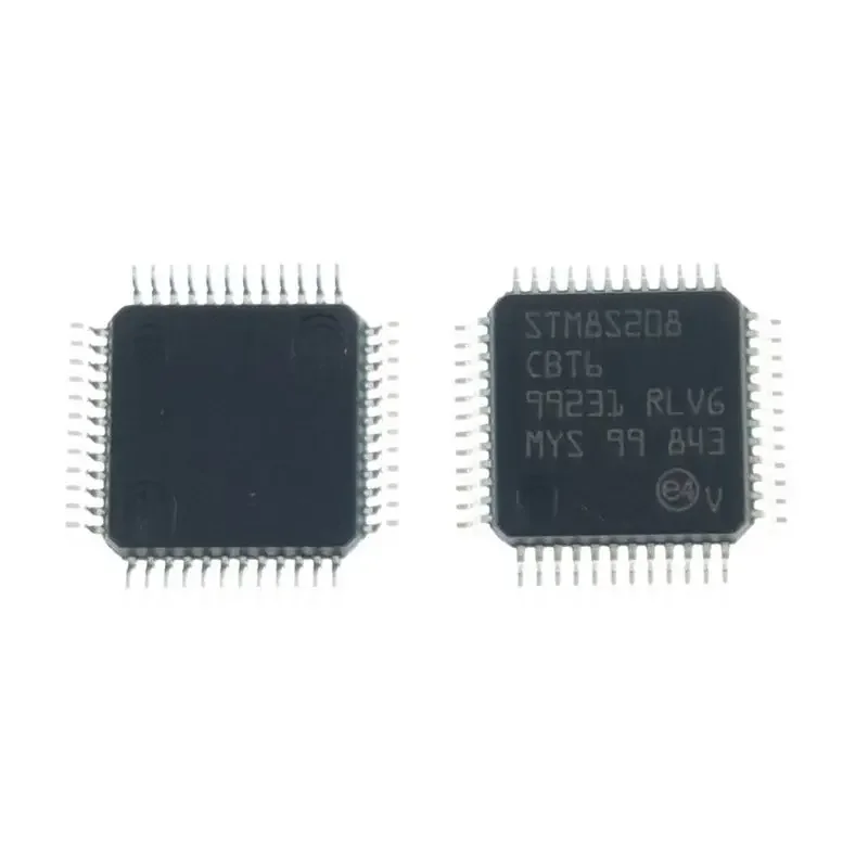 10PCS/LOT STM8S208CBT6 QFP48 MCU chip