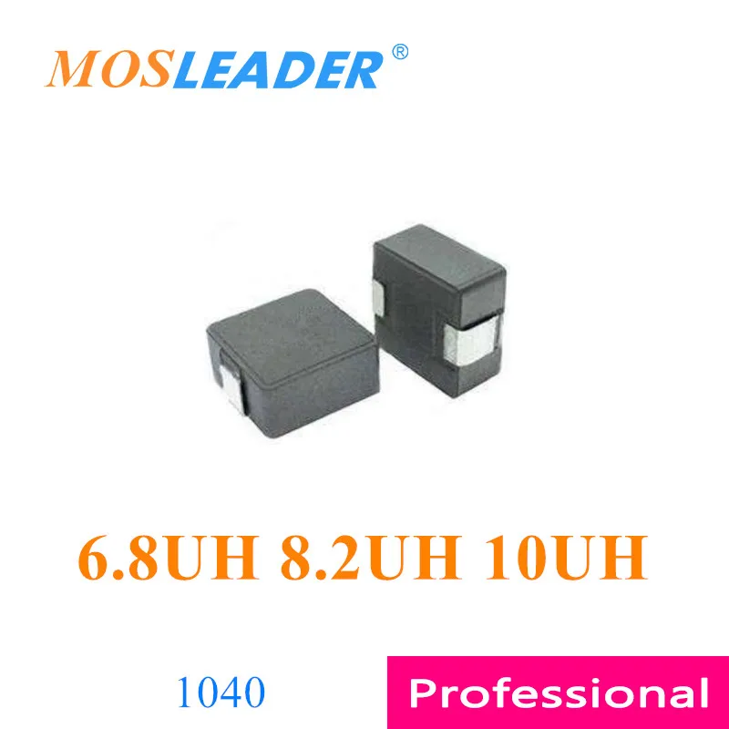 Mosleader 500 sztuk 1040 6.8UH 8.2UH 10UH 10*10*4 6R8 8R2 100 formowane cewki mocy wyprodukowane w Chinach wysokiej jakości