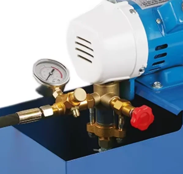Small Electric Water Pressure Test Pump with Pressure Gauge for Pipeline Pressure Test