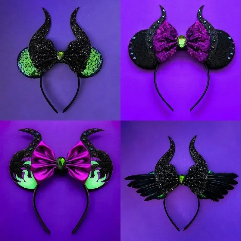 Diademas de Disney Alicia en el país de las maravillas para niños, accesorios para el cabello de gato de Cheshire, diadema de Reina Roja, diademas