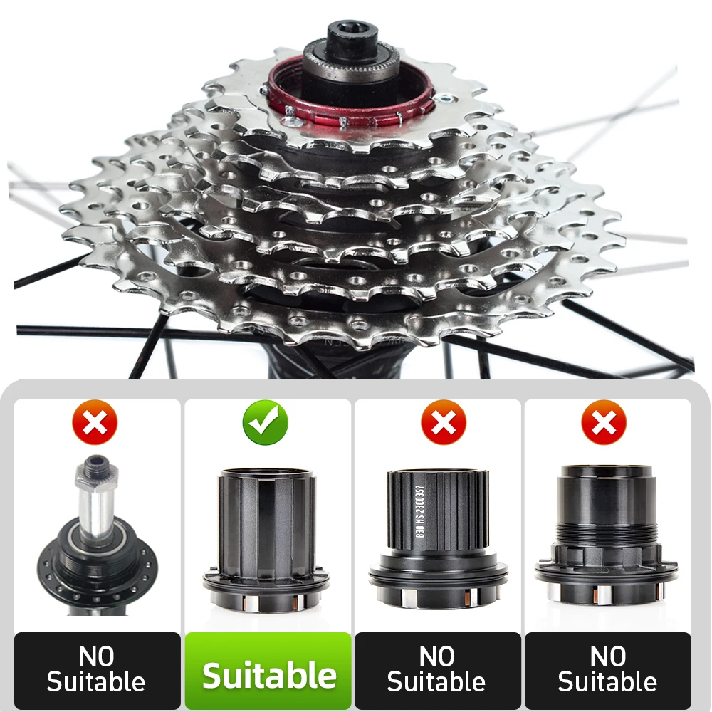 1pc VG Sports 7 Speed Road Bike Cassette 12-28T/32T Silver Color Bicycle Freewheel Sprocket Cogs 7s Bike Accessories Bike Parts