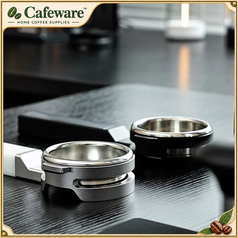 Apollo Ge Style Coffee Portafilter Hollow Flat Handle Compatible With E61 Espresso Machine Home Coffee Accessory
