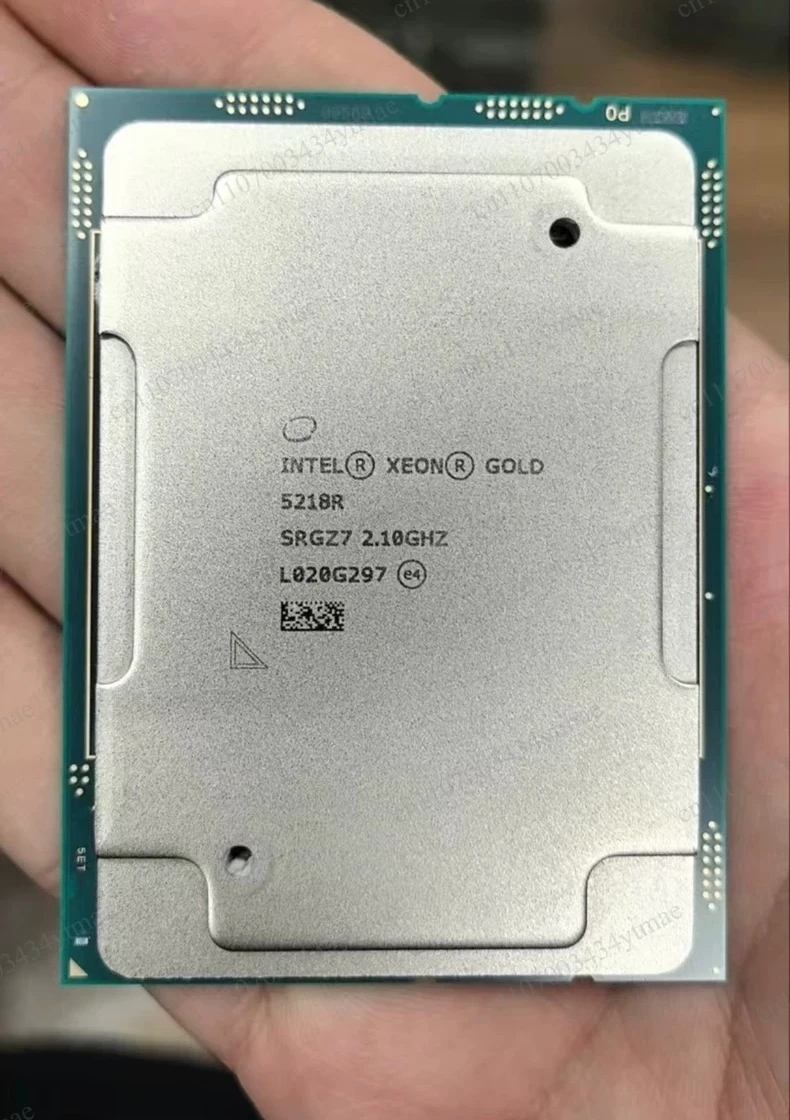 Gold 5218R CPU Processor SRGZ7 2.1GHz 27.5MB 20‑Core 40‑Thread 125W LGA3647 Replacement Server Motherboard Processor