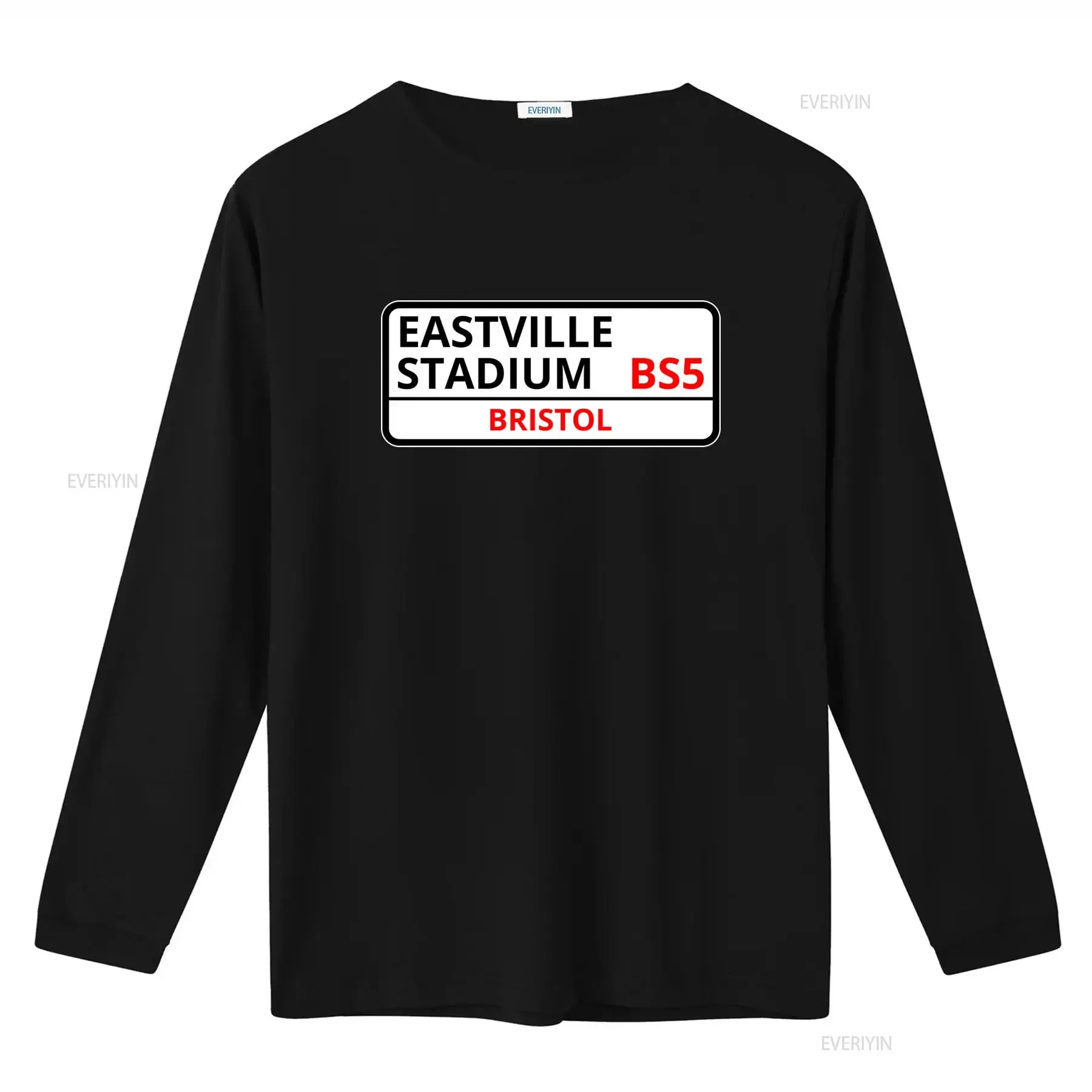 Bristol Rovers Eastville Stadium Street Sign Organic T Shirt for American Fans vintage Washed Comfortable Top For Everyday Wear