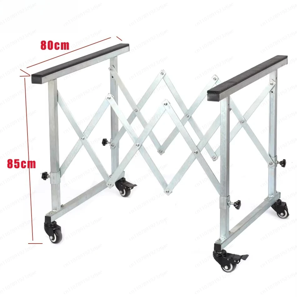 Car depression repair, bumper door paint, hood support frame, rotating and retractable large bracket