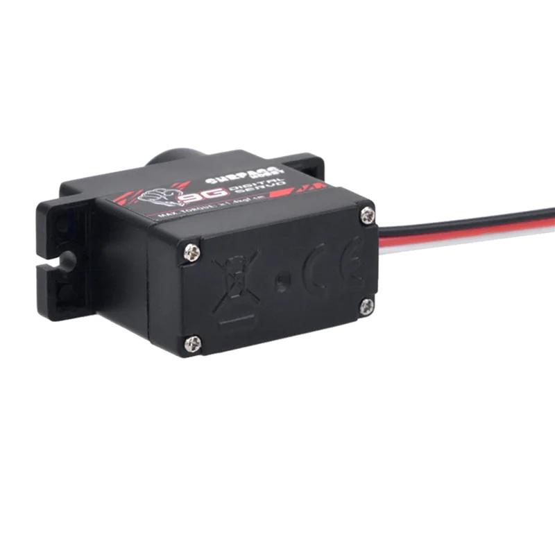 A04F-SURPASS HOBBY 12 pièces S0009M 9G servos numériques engrenage métallique Servo 1.4KG équipement de direction pour pièces de voitures RC avion bateau Plan de bateau