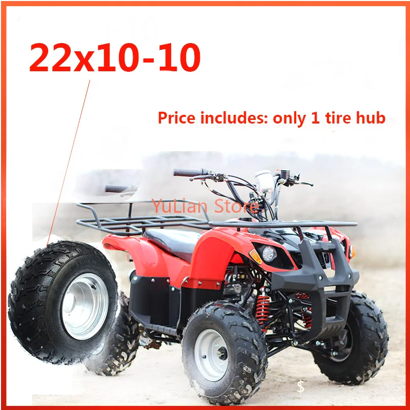 22x10-10 4Ply Snow / Mud Tire Lawnmower Garden Tractor ATV Buggy Go Karts Vacuum Tyre and Wheel Hub 22x10.00-10 Wheels