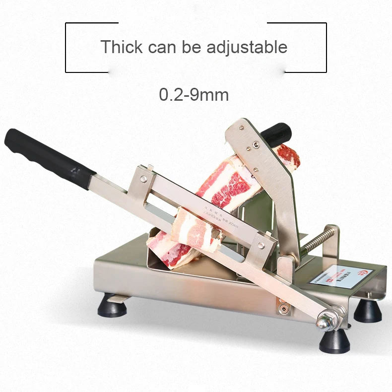 Multifunction Frozen Meat Slicer Cutter Machine Cutting Fat Cattle Mutton Roll Frozen Meat pork belly Grinder frozen meat slicer