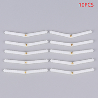 10 PCS Diameter 2.5mm 4.5mm Plastic Pin Hinge For RC Airplane Model Wing Accessories