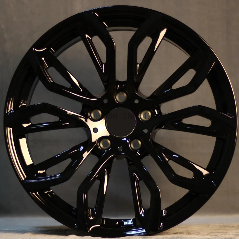 

18Inch Bright Black Aluminum Alloy Forged Large Steel Rim Modified Wheel Hub Factory Direct Supply