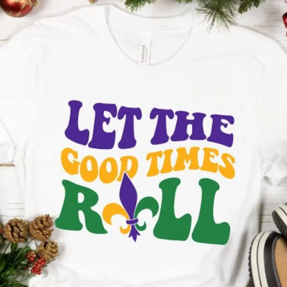 Funny Mardi Gras Carnival Lover T Shirt Fat Tuesday Festival Grass Carnaval Vibes