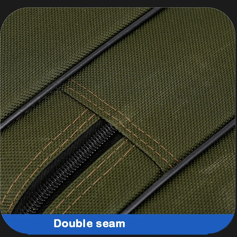 Waterproof fishing gear bag large-capacity belly fishing storage bag double layer three layer multi-function fishing rod bag
