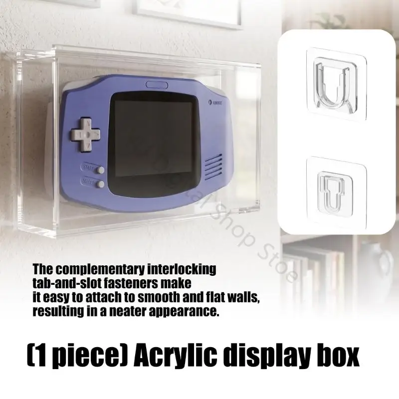 96BA Acryl-Sammelkoffer für Handdisplay mit Wandmontagesatz – Detail 4