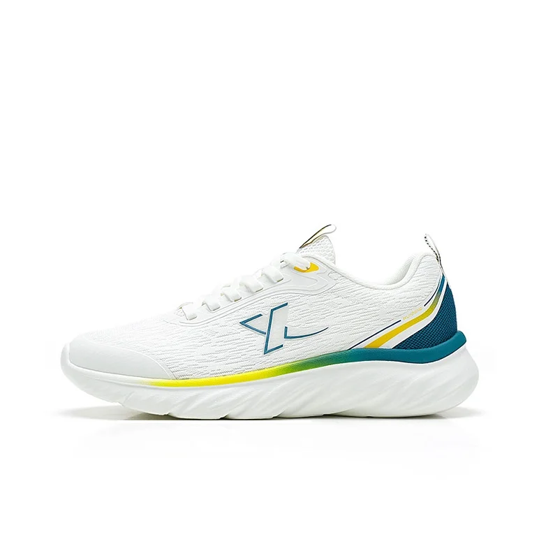 XTEP Running Shoes Men's Sail White/Duck Teal 875219110058-1/