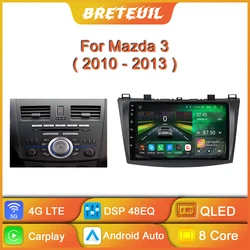 For Mazda 3 2010 - 2013 Car Radio Android Multimedia Player GPS Navigation Carplay Touch Screen Auto Stereo Intelligent Systems